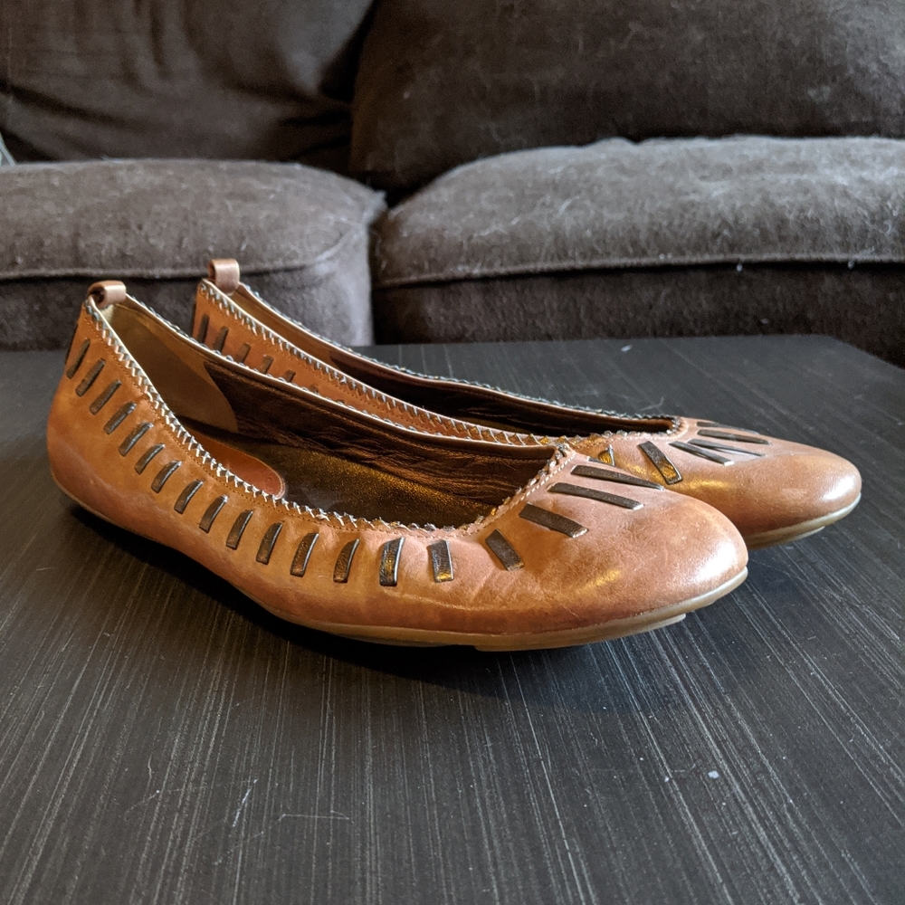 Cole Haan Nike Air leather flats